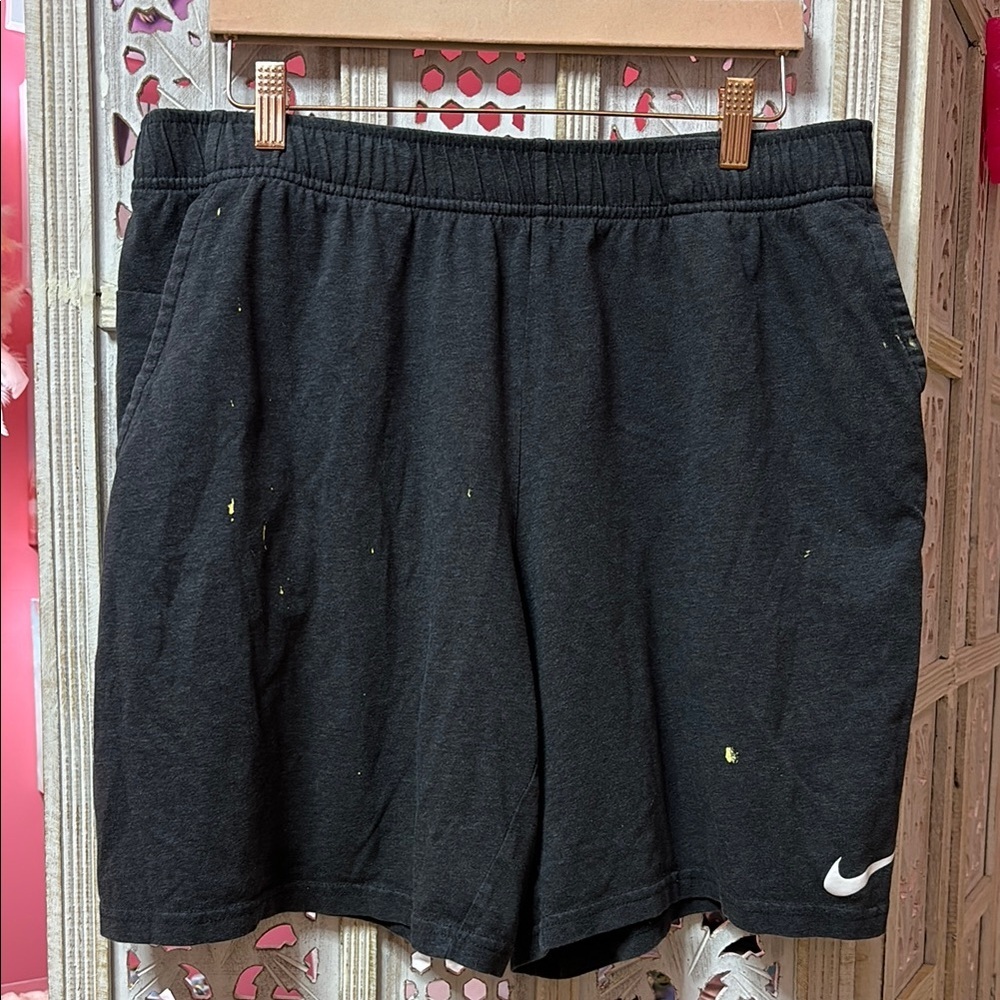 Nike Dark Grey Athletic Shorts Size: X Large